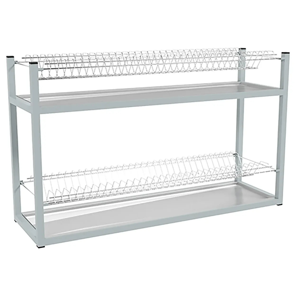 Стеллаж для тарелок пищевые технологии эконом СКТК-4кэ-2м