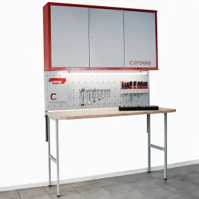 верстак откидной деревянный standart, перфорация 0,5м