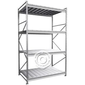 стеллаж ms pro z 2500х1500х1000 (4 яруса с настилом)