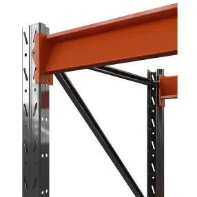 стеллаж оптима 2000х1250х785 (3 яруса без настила)