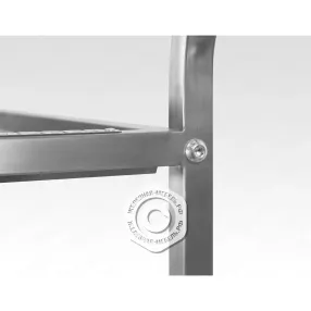 тележка для сервировки тдсп - 900х600х860 «profi inox» (3 уровня)