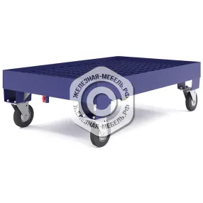 поддон металлический для бочек пдб 1 (без колёс)