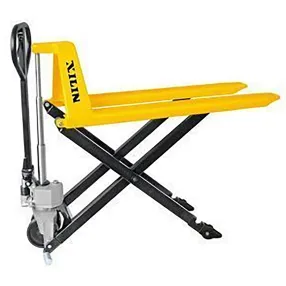 тележка гидравлическая 1000 кг 1150 мм xilin jf с ножничным подъемом (полиуретановые колёса)