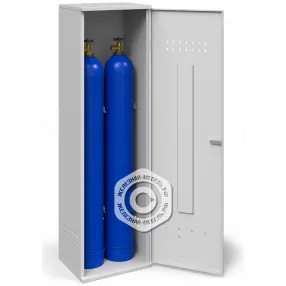 шкаф металлический для газовых баллонов разборный шгбр-02-0,8 мм