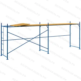леса рамные строительные лрс-40 2х6 м (1 ярус с настилом)