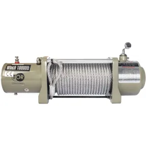 лебедка автомобильная tor ла s12000 г/п 5443 кг 28 м 12v