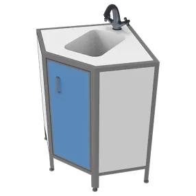 стол-мойка лабораторная med 13.002al (белый)