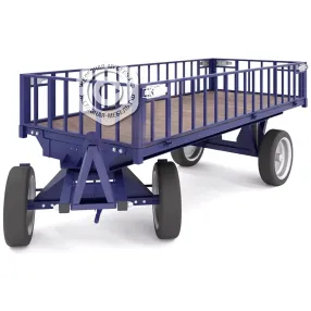 тележка большегрузная с фанерным настилом и решетчатыми бортами бт 5 кб 2 (без колёс)