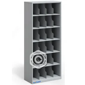 шкаф для 24 противогазов хпг-24-800, без двери (1880x800x400)