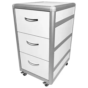 тумба лабораторная med 16.012al (белый)