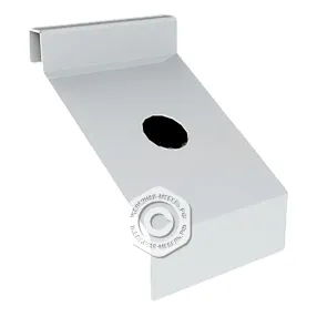 кронштейн наклонный под кран-смеситель на штангу 30х15 мм