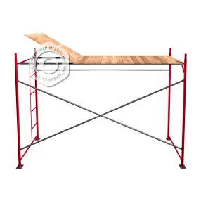 леса рамные строительные лрсп-д 60, 2х3 м (1 ярус под настил)