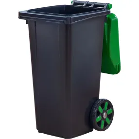 мусорный бак 60л. с зелёной крышкой арт. mgbks 60