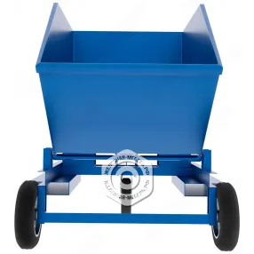 контейнер металлический опрокидывающийся ко-01 на колёсах