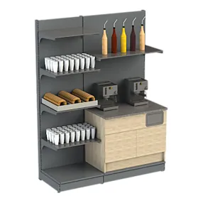 кофе-модуль самообслуживания пристенный лдсп 950х1250х700 мм