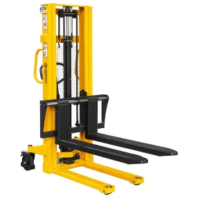 ручной гидравлический штабелер smartlift sda 1525 (1500 кг; 2,5 м; вилы 300-850 мм)