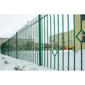 сварной забор «strong», серия «звёздный»