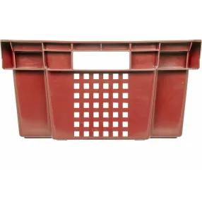 ящик п/э 600х400х200 1,5 кг дно сплошное, стенки перфорированные арт. 102-1