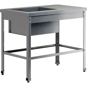 ванна моечная с рабочей поверхностью вмср/1-12/7-о-эн