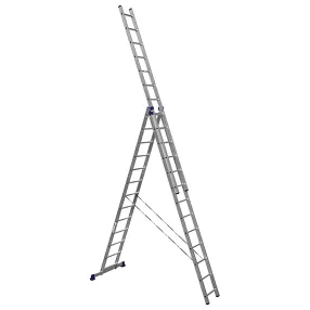 лестница трехсекционная алюминиевая 3х13 арт. 6313