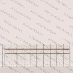 леса рамные строительные лрсп-40 10х30 м (2 яруса под настил, 2 подъема)