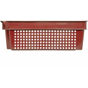 ящик п/э 600х400х200 1,5 кг дно сплошное, стенки перфорированные арт. 102-1