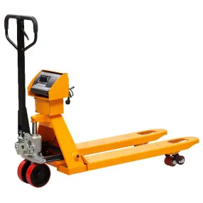 тележка гидравлическая 2500 кг 1150 мм tor cby-cw2 (модель z) с весами (полиуретановые колёса)