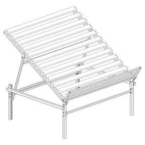 дисплей фруктово-овощной под деревянную обрешётку