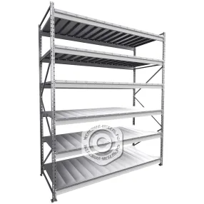 стеллаж ms pro z 2500х2100х800 (6 ярусов с настилом)