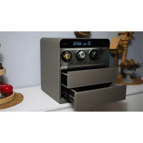 сейф мебельный klesto smart jsm3 дымчатый серый