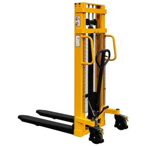 ручной гидравлический штабелер smartlift sda 1025 (1000 кг; 2,5 м; фиксированные вилы)