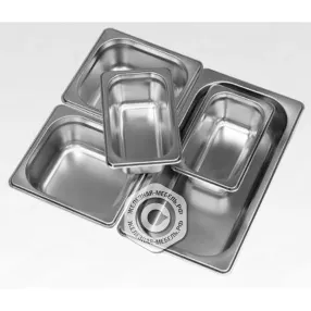 комплект гастроемкостей №19 - 1000х340 (gn 1/4 - 5 шт.)