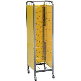 тележка шпилька закрытая с 3-х сторон цветным алюкобондом тшрзппра-12/360/540