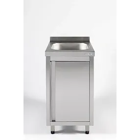 ванна моечная односекционная цельнотянутая с бортом закрытая вмцз-1/7/7-б