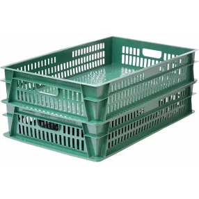 ящик п/э 740х465х145 дно сплошное, стенки перфорированные арт. 404-т-1 м