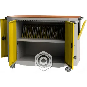 тележка для хранения и зарядки 26 планшетов с электросхемой