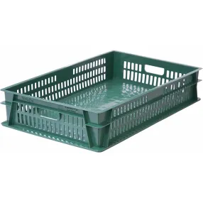 ящик п/э 740х465х145 дно сплошное, стенки перфорированные арт. 404-т-1 м