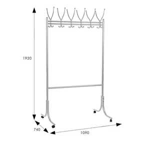 вешалка м-11 на колесах