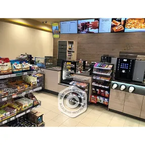 кофе-модуль самообслуживания пристенный лдсп 950х1250х700 мм