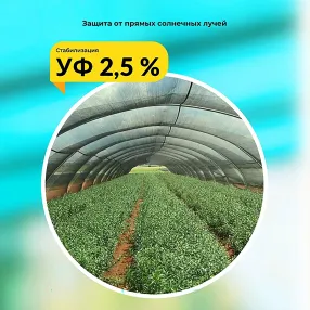 сетка фасадная затеняющая зеленая, 3х10 м, 30-35%