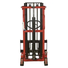 штабелер гидравлический 1,0 т 2,0 м tor cty-eh с раздвижными вилами