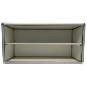 шкаф лабораторный навесной med 19.004al (белый)