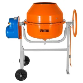 бетоносмеситель denzel b-180, 700 вт, 180 л