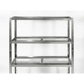 стеллаж для сушки тарелок и стаканов стптс-8/4-эн