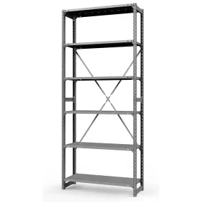 стеллаж тсу универсал 3000х760х500 (6 перф. полок)