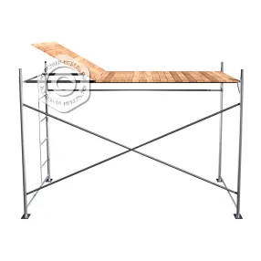 леса рамные строительные лрсп-д 30, 2х3 м (1 ярус под настил)