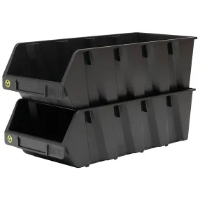 ящик пластиковый практик esd 500x230x150 антистатический