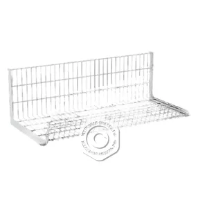 корзина сетчатая навесная для магазинов с универсальным кронштейном