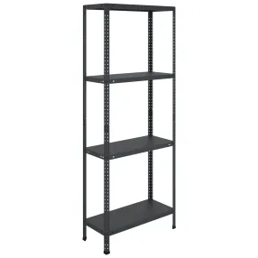 стеллаж ms 200kd/70x30/4 black