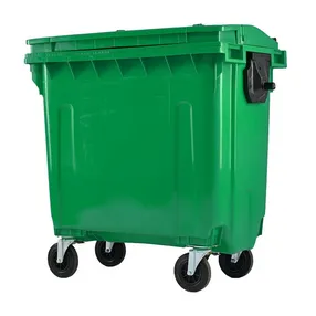 мусорный контейнер 770 литров на колесах с крышкой, арт. mgbe-770